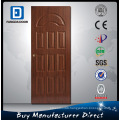 Polan Style Golden Oak Steel Security Entrance Front Residential Door